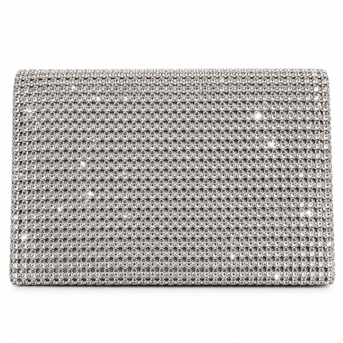 Luxury Crystal-Embellished Mini Evening Clutch Bag