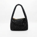 Luxury Beaded Mini Top-Handle Evening Bag