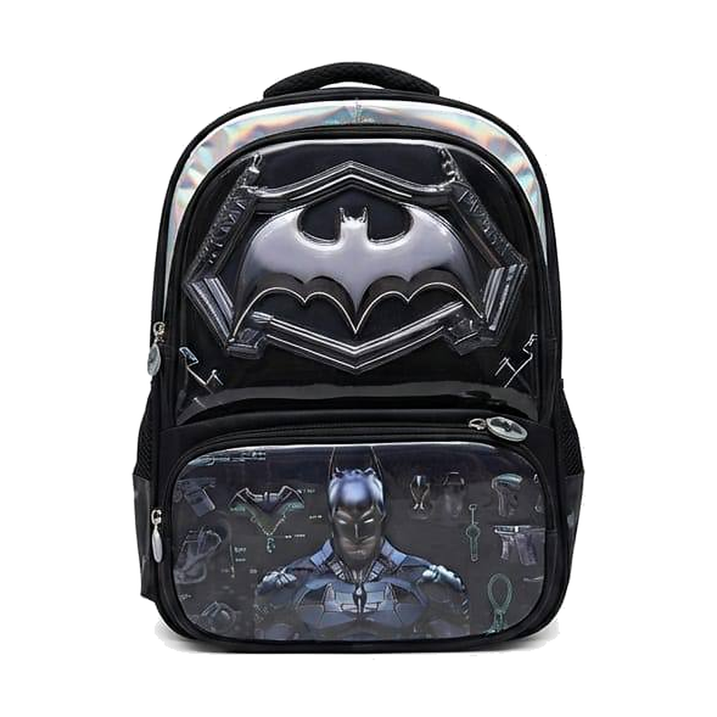 Batman Metallic Shield School Backpack
