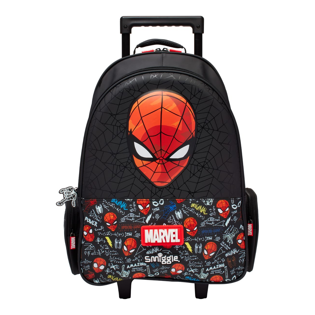 Smiggle Spider-Man Trolley Backpack & Lunch Bag Set