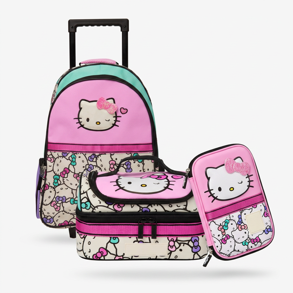 Smiggle x Hello Kitty 3-Piece Ultimate School Bundle