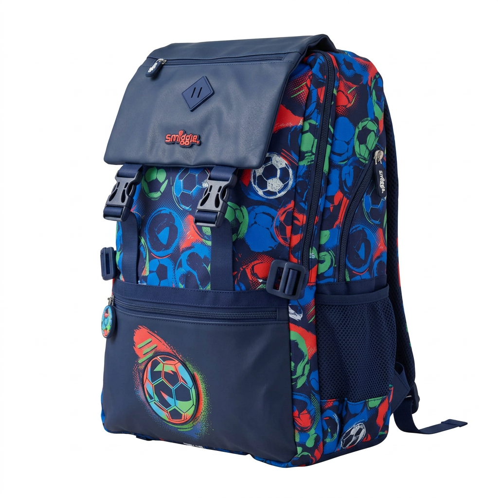 Smiggle Limitless Classic Attach Backpack – Blue