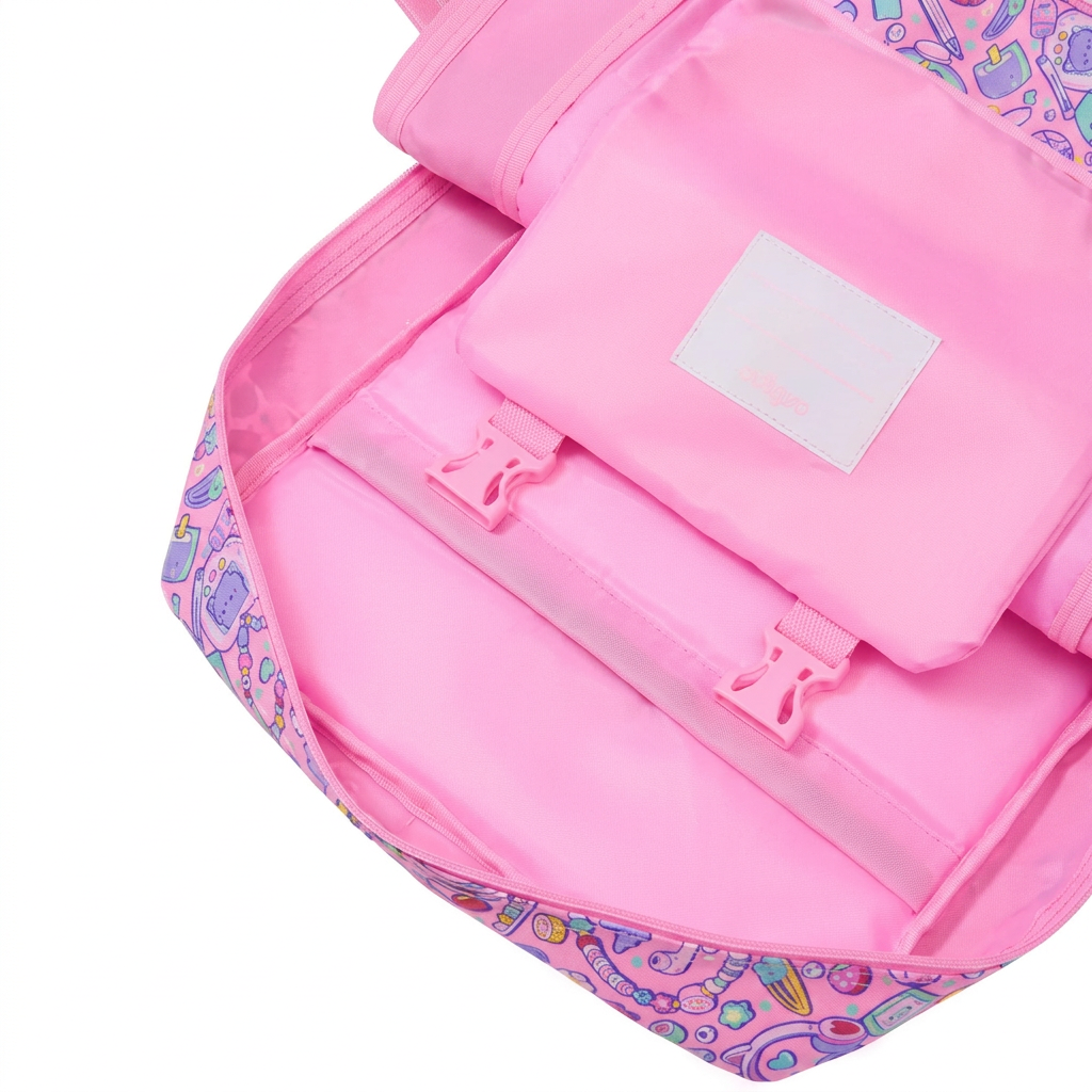 Smiggle Cosmic Purr-fect Kitty School Backpack