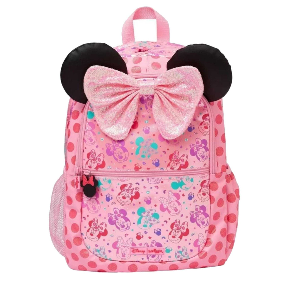 Minnie Mouse Pink Bow & Ears Backpack