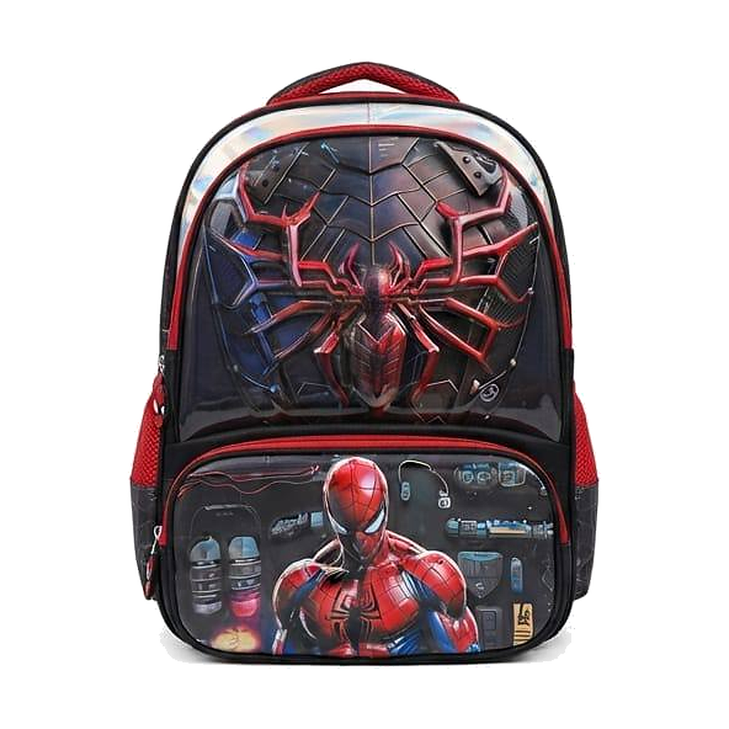 Spider-Man Metallic Web School Backpack