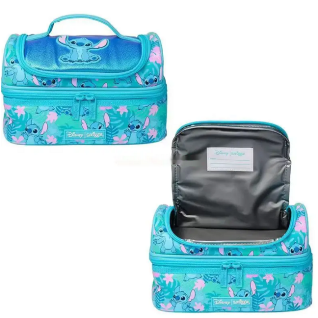 Smiggle Disney Stitch Double Decker Lunchbox